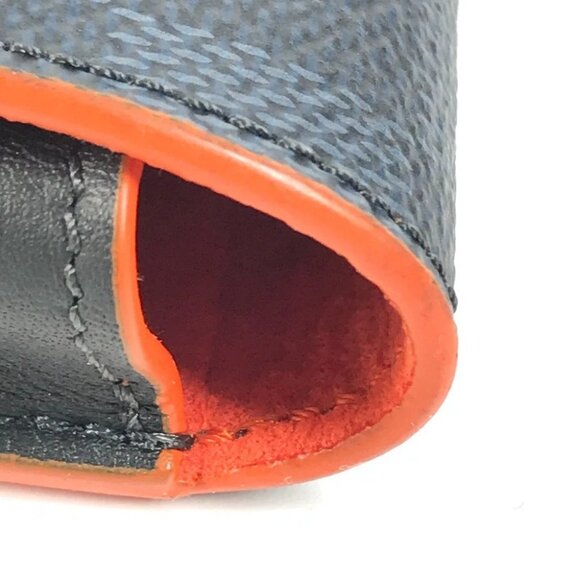 LOUIS VUITTON GI0380 Damier Cobalt Etui Lunet Woody Eyewear Sunglasses Case - Picture 16 of 16